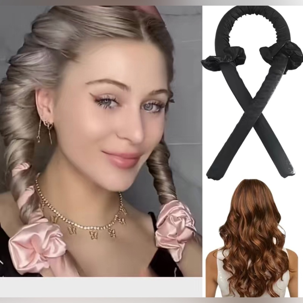 Heatless Hair Curling Kit
